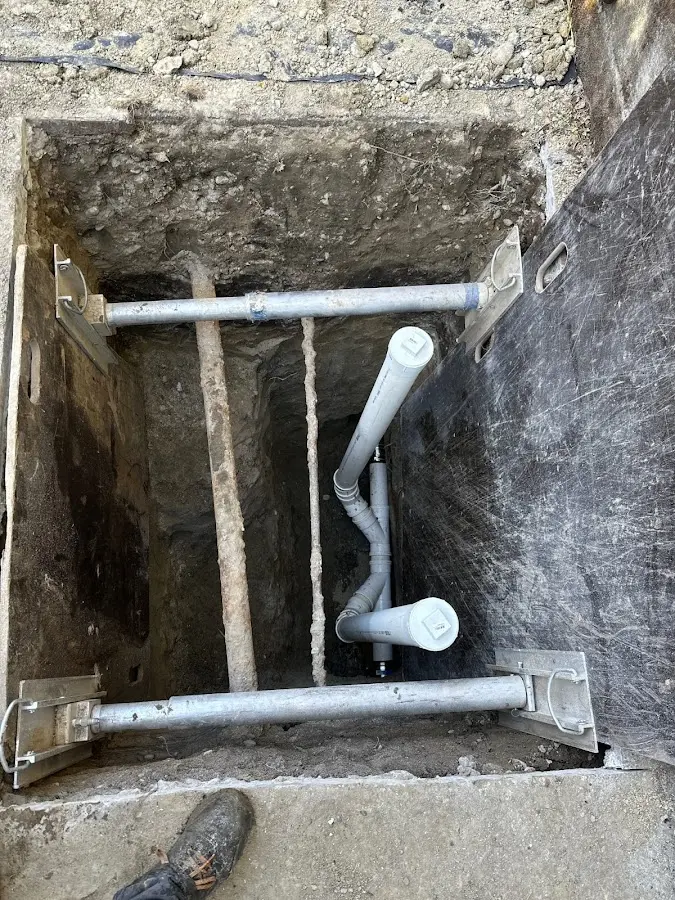 Experienced plumber completing Gas Line Repair work in Rockfish